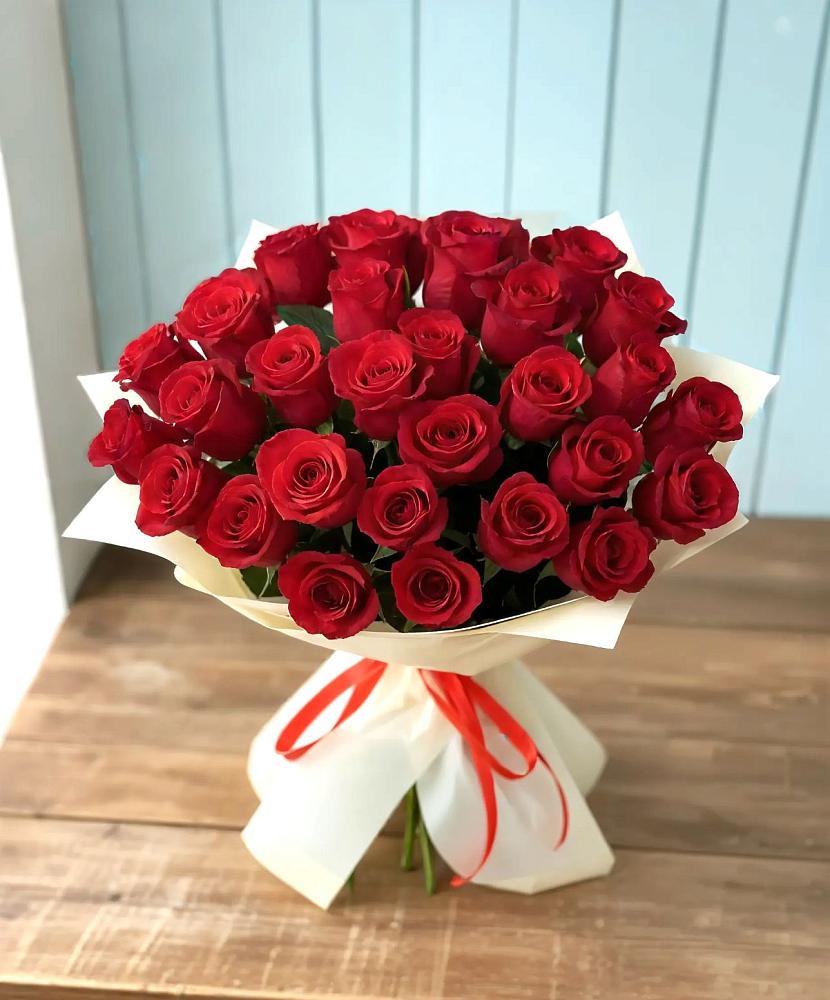 Букет 29 Красных роз в Байкалово