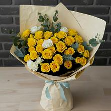 Букет цветов из:  Розы в Байкалово