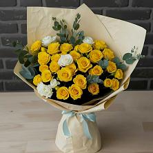 Букет цветов из:  Розы в Байкалово