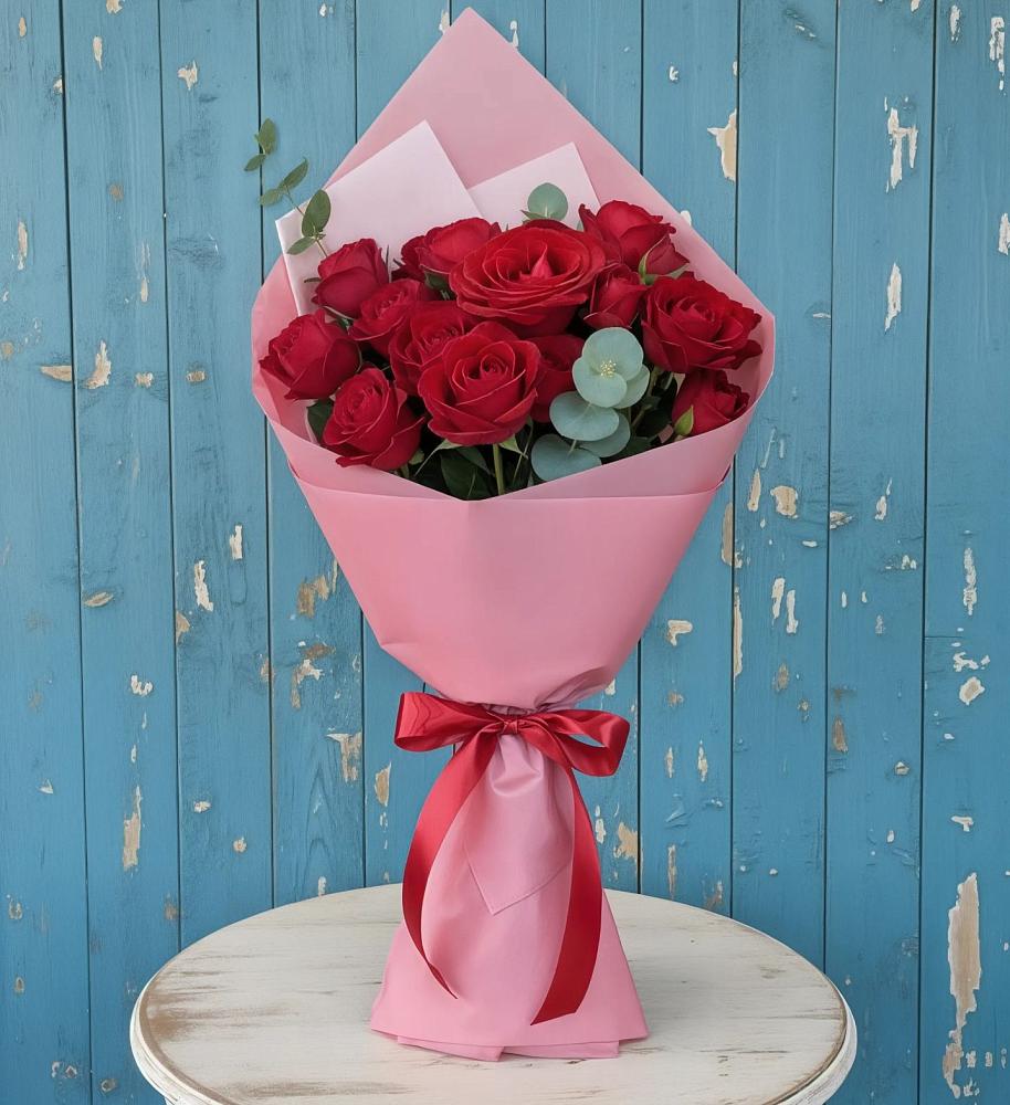 Букет цветов из: Розы в Байкалово