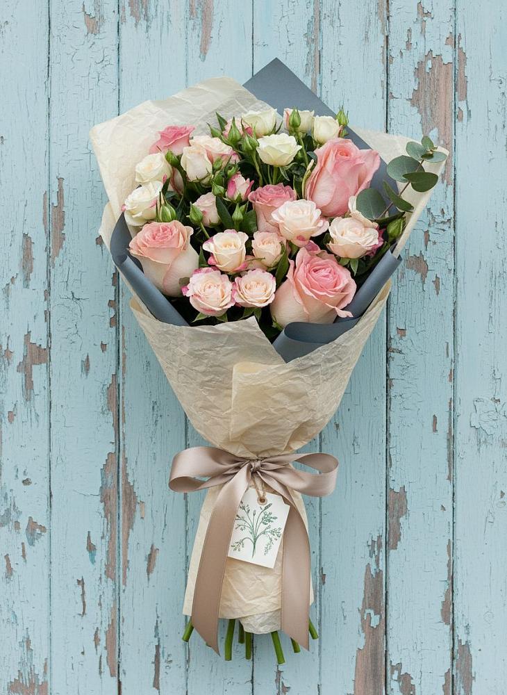 Букет цветов из: Розы в Байкалово