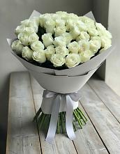 Букет 35 Белых роз в Байкалово