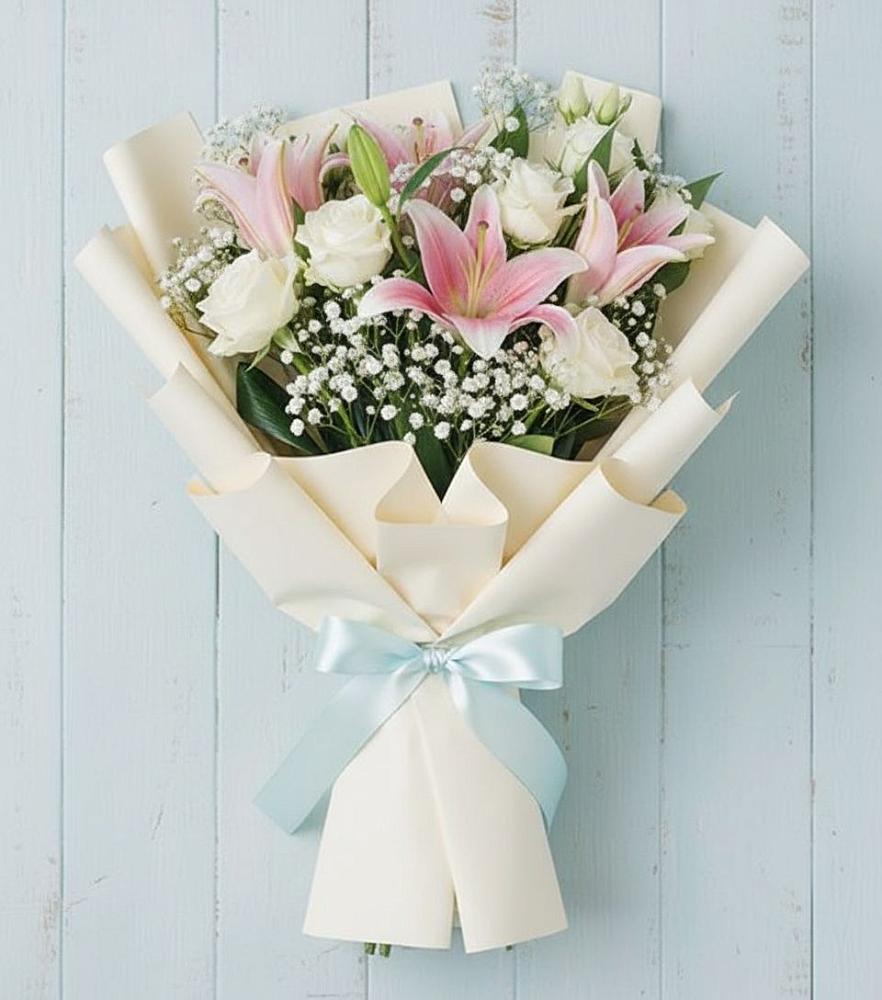 Букет цветов из: Лилии в Байкалово