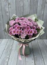 Букет цветов из:  Хризантемы #REPLACE_PRED# Байкалово