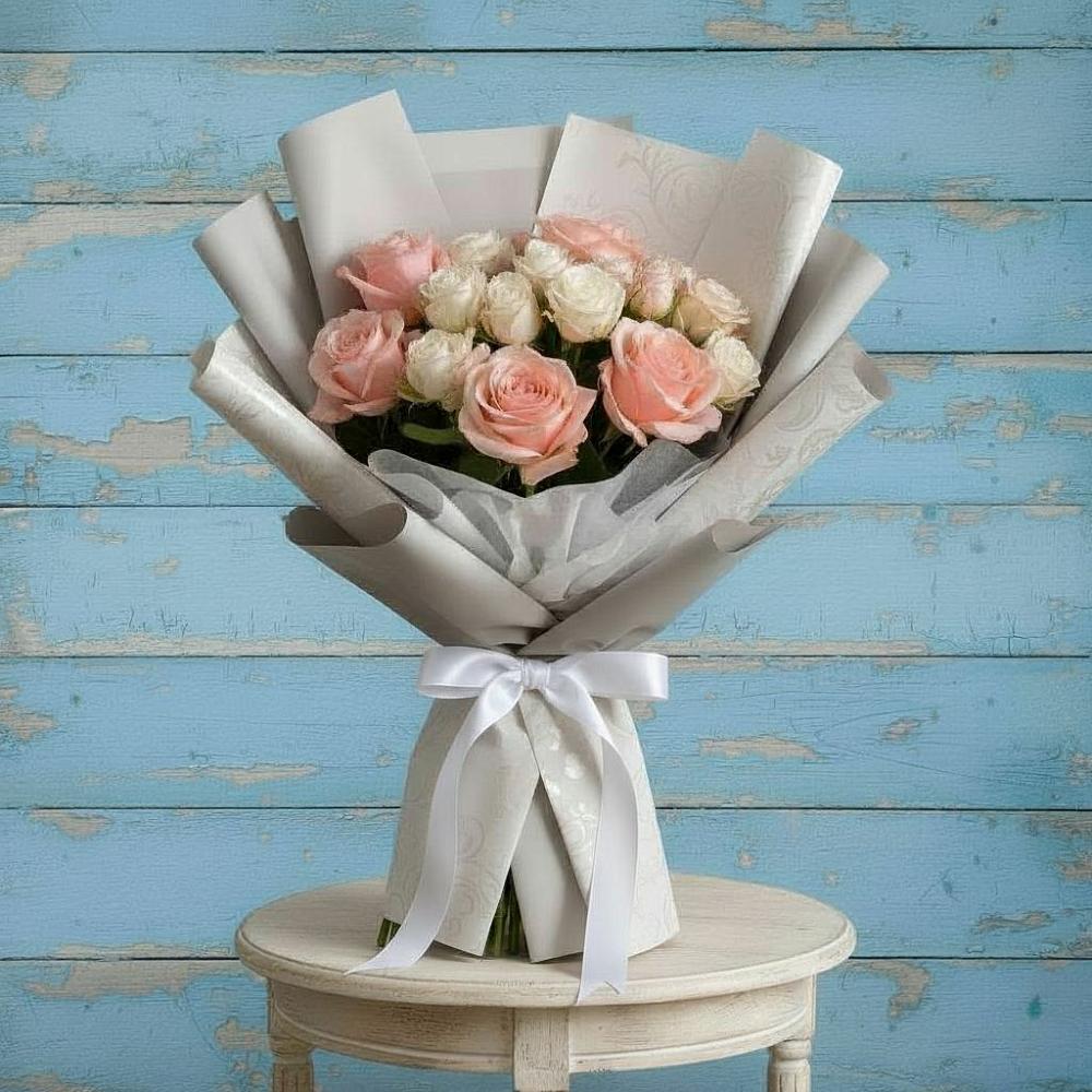 Букет цветов из: Розы в Байкалово