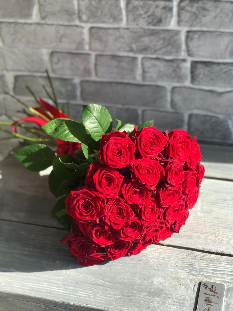 Букет Красные розы Фридом в Байкалово