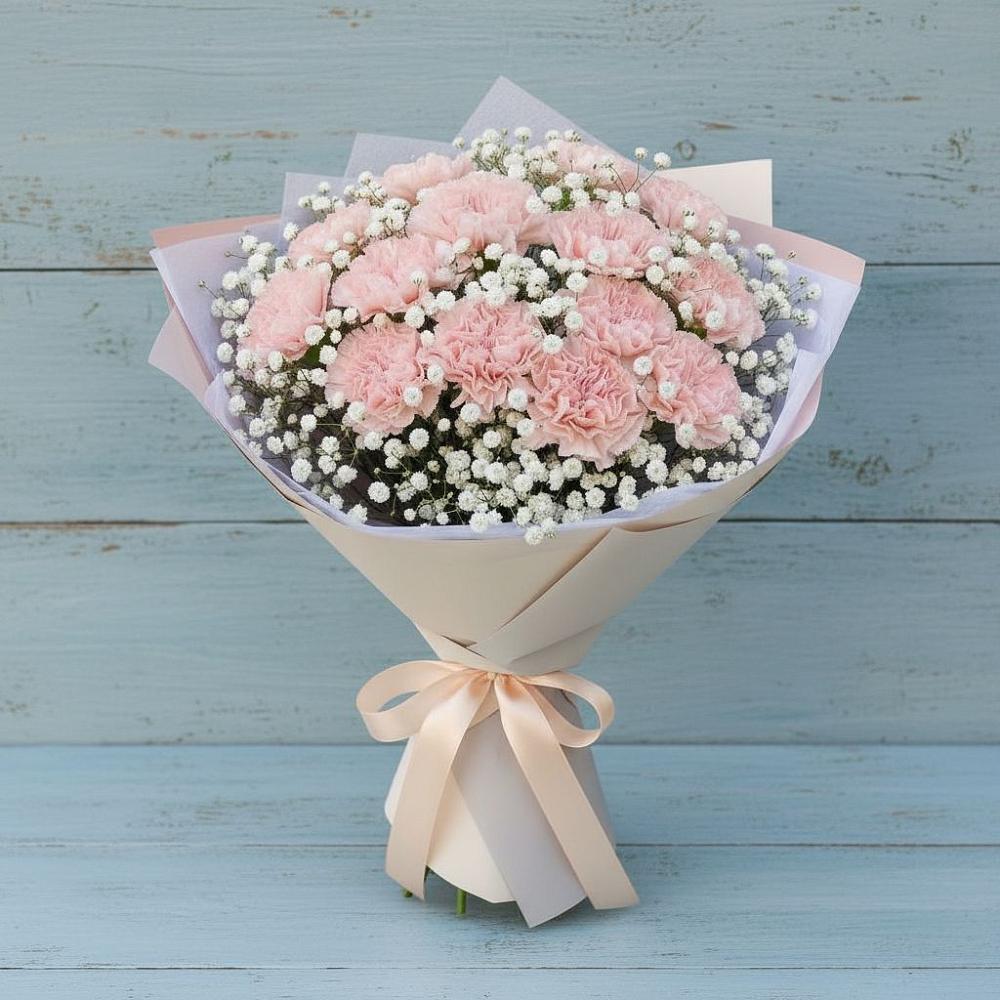 Букет цветов из: Гвоздики в Байкалово