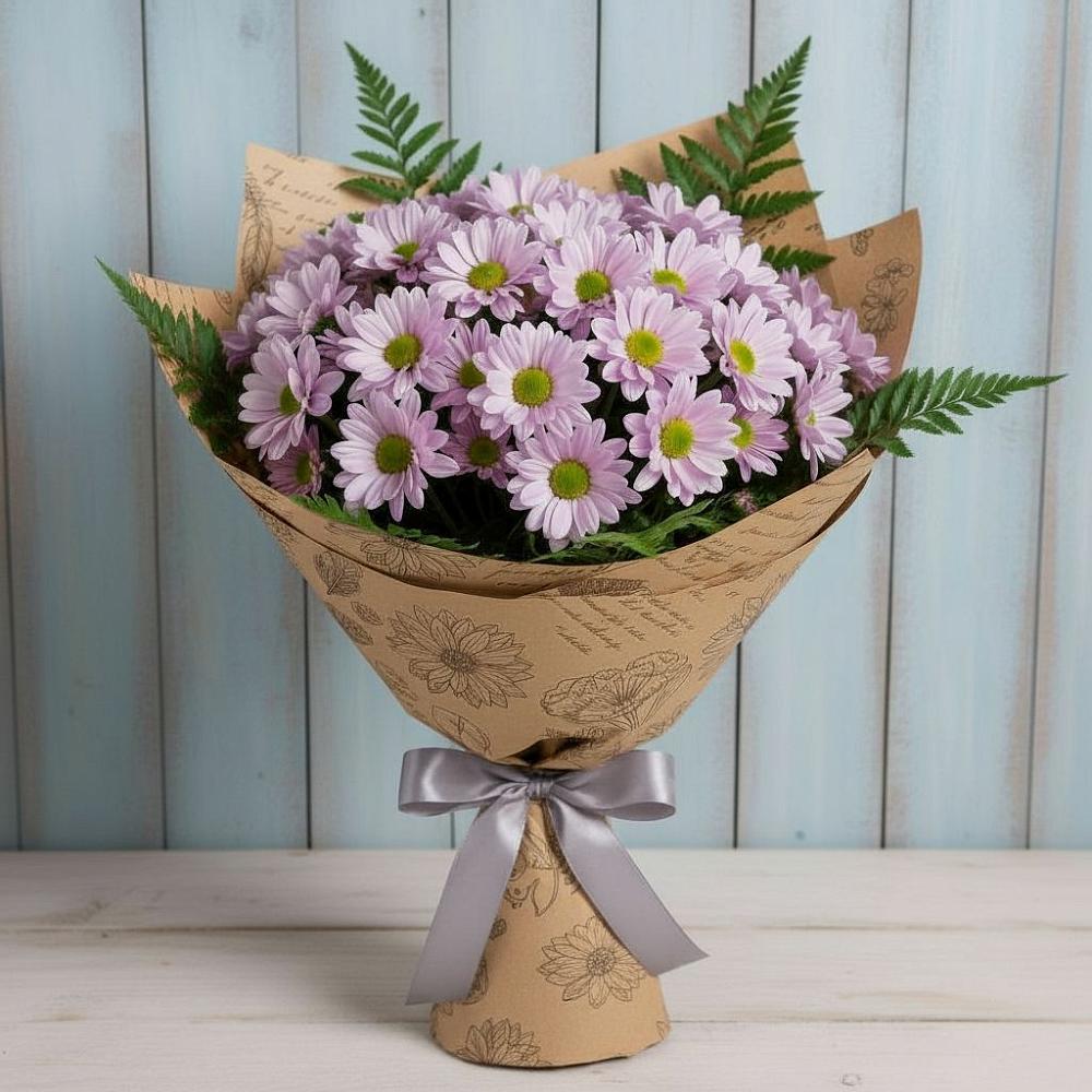 Букет цветов из: Хризантемы в Байкалово