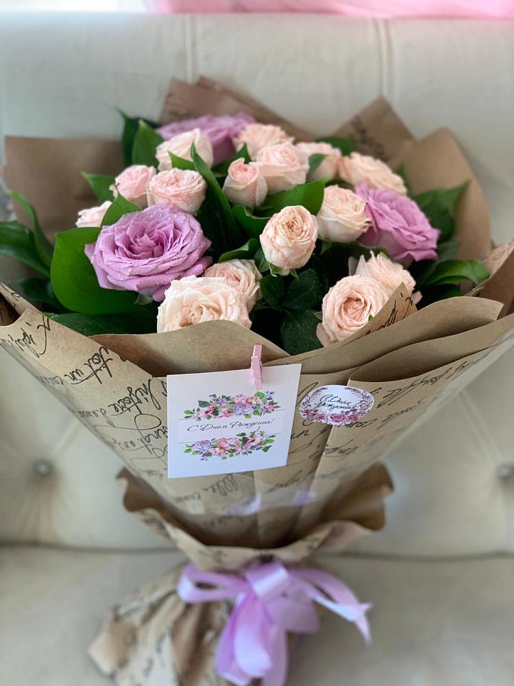 Букет цветов из: Розы в Байкалово