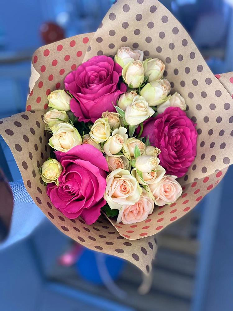 Букет цветов из: Розы в Байкалово