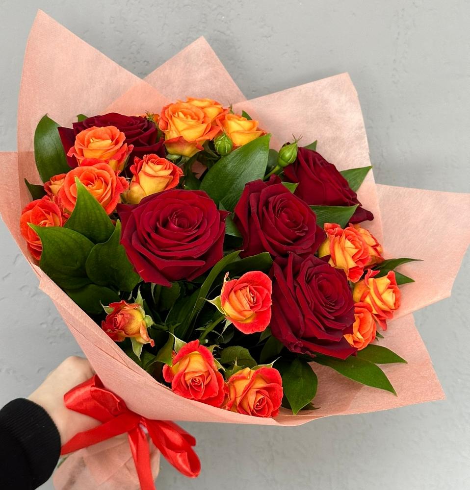 Букет Любовь и восторг в Байкалово