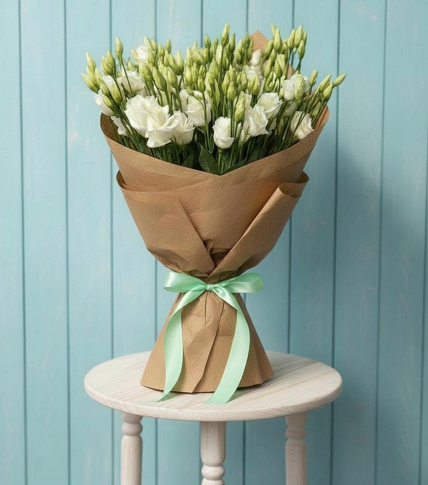 Букет цветов из: Лизиантусы в Байкалово