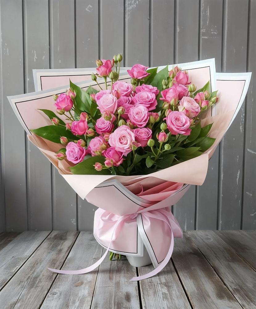 Букет Розовый кустик в Байкалово