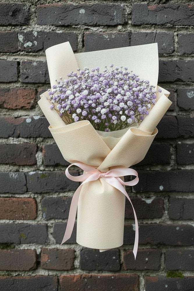 Букет цветов из: Гипсофила в Байкалово