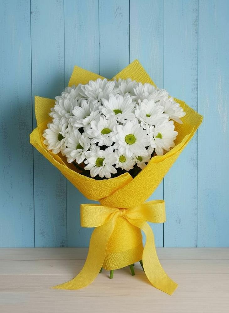 Букет цветов из: Хризантемы в Байкалово