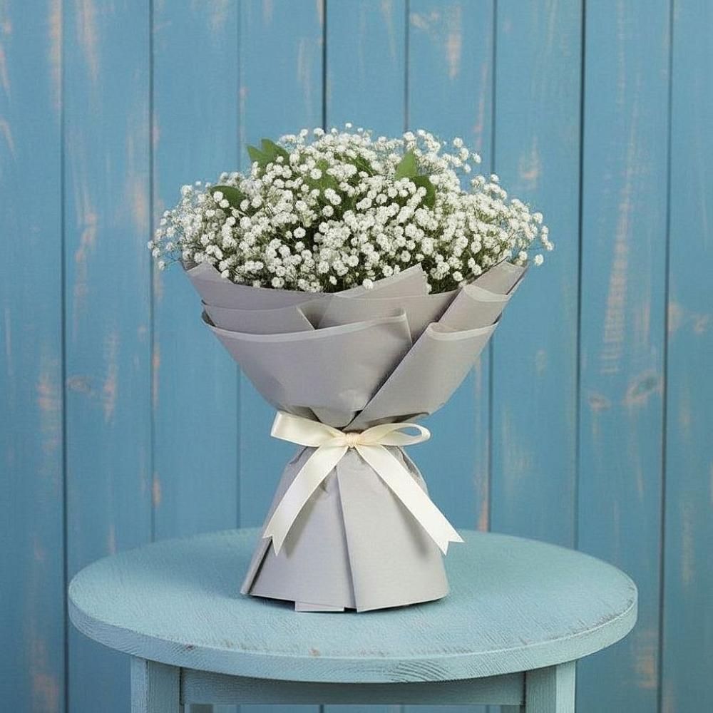 Букет цветов из: Гипсофила в Байкалово