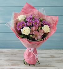 Букет цветов из:  Герберы в Байкалово