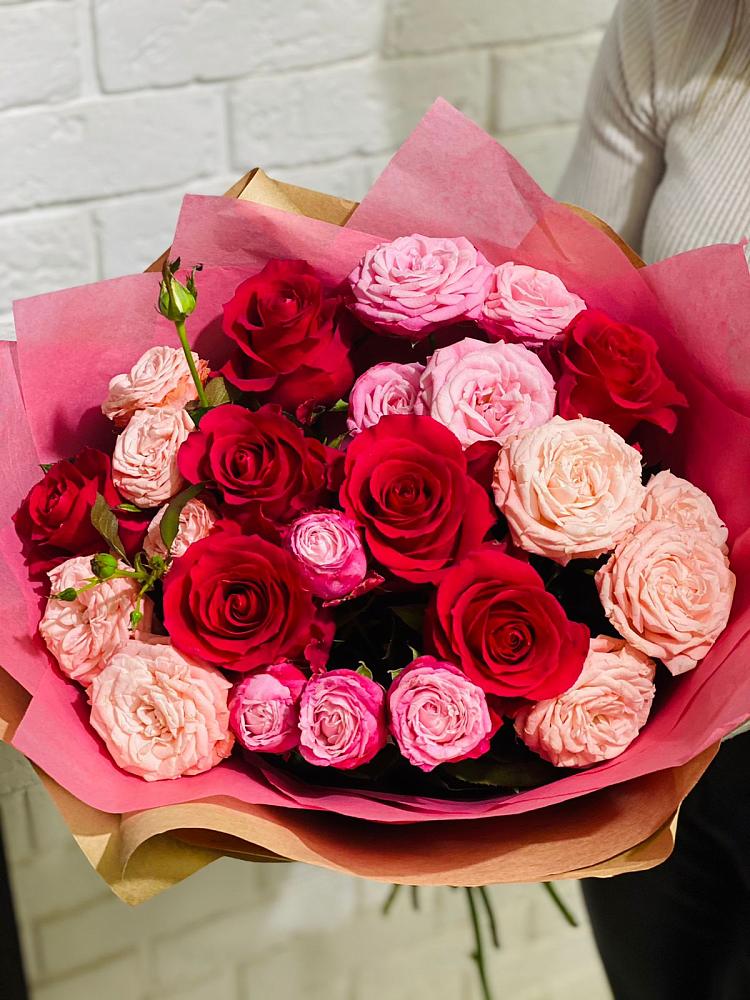 Букет цветов из: Розы в Байкалово