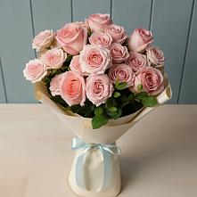 Букет Розовый шарм в Байкалово