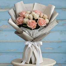 Букет цветов из:  Розы в Байкалово