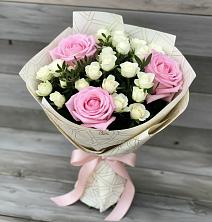 Букет цветов из:  Розы в Байкалово