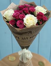 Букет цветов из:  Розы #REPLACE_PRED# Байкалово