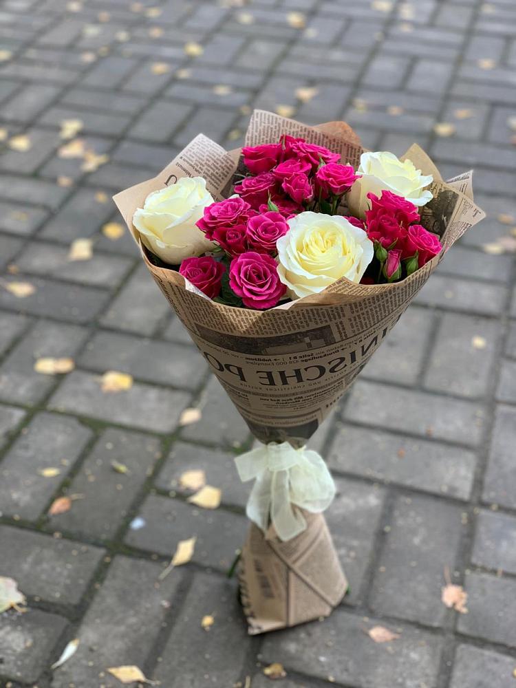 Букет цветов из: Розы в Байкалово