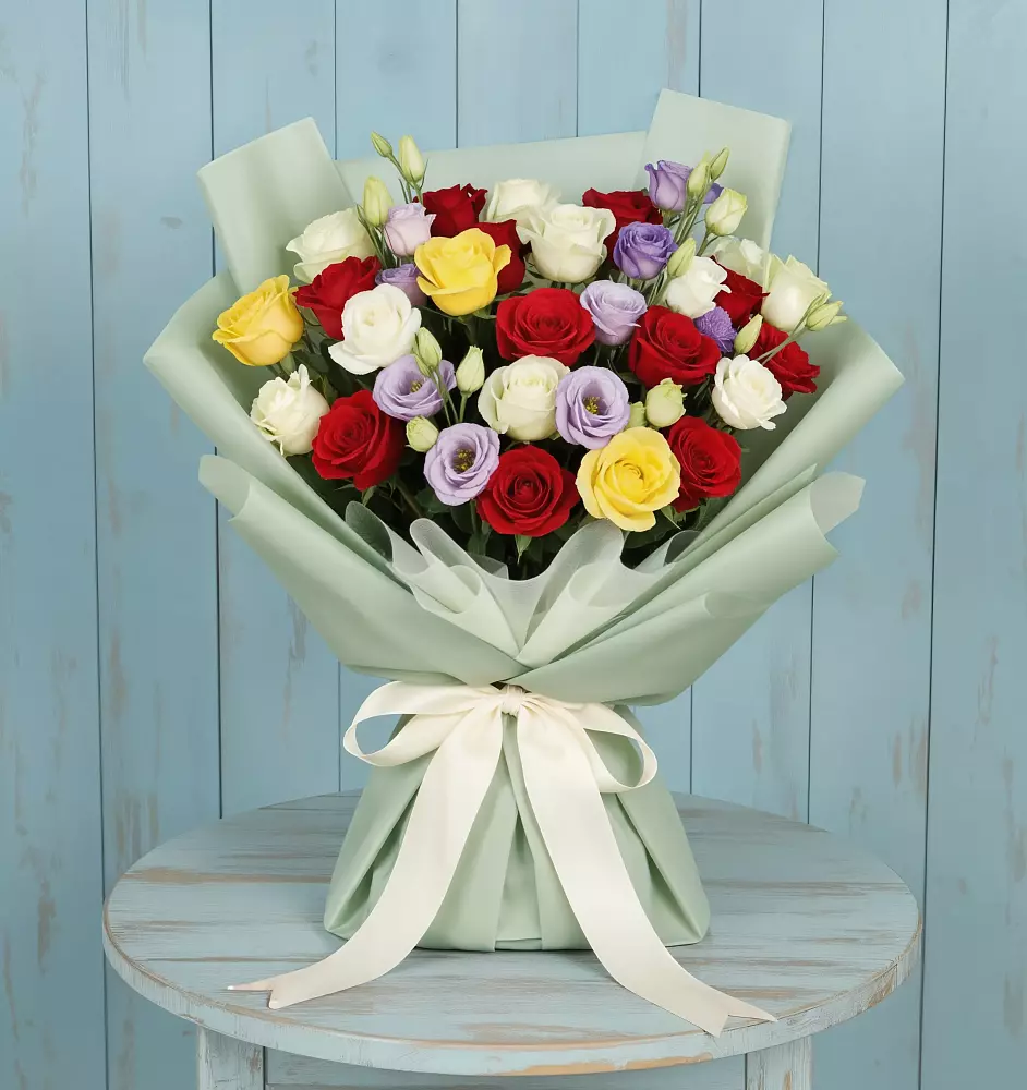 Букет цветов из: Розы в Байкалово