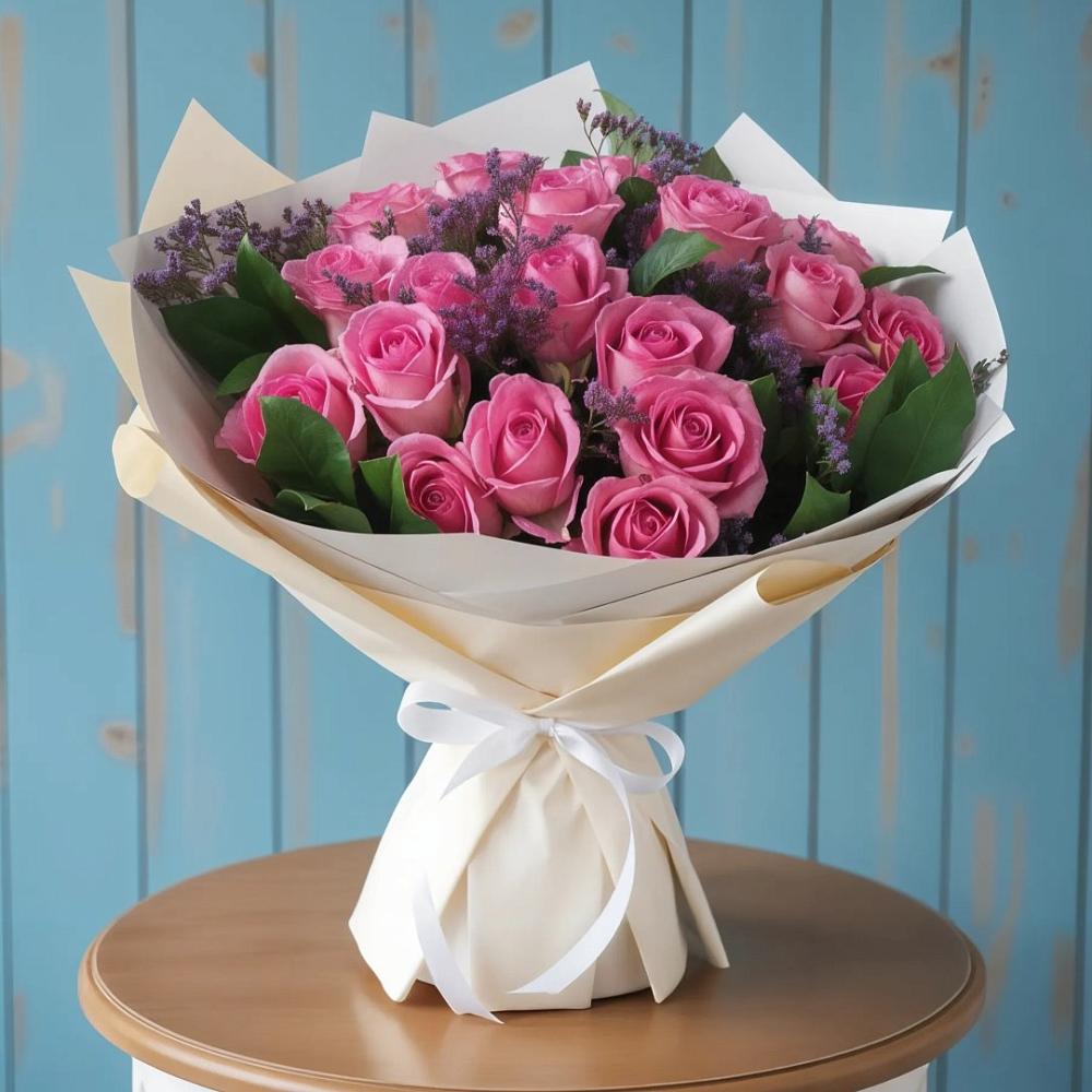 Букет цветов из: Розы в Байкалово