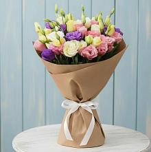 Букет цветов из:  Лизиантусы в Байкалово