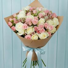 Букет цветов из:  Розы в Байкалово