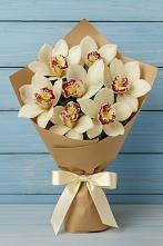 Букет цветов из:  Орхидеи и Розы в Байкалово